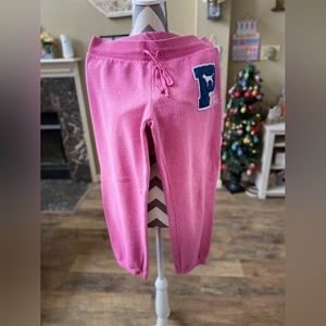 Victoria Secret PINK 86 GUC cotton jogger's